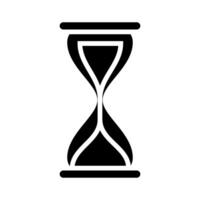 Hourglass icon isolated on white background for your web and mobile app design, Hourglass logo concept vector