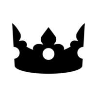 Crown icon in trendy flat style isolated on white background. Crown symbol for your web site design, logo, app, UI. vector