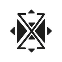 Tunnel icon. Simple illustration for graphic and web design. vector