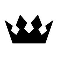 crown icon on white background. illustration. eps 10 vector