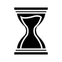 Hourglass icon. Simple illustration of hourglass icon for web vector