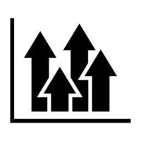 Chart icon . schedule illustration sign. Analytics symbol. vector