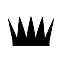 Crown icon. Simple illustration of crown icon for web. vector