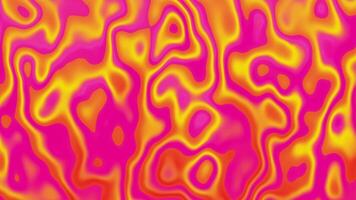 A dynamic abstract background featuring fluid pink and yellow waves creating a vibrant pattern video