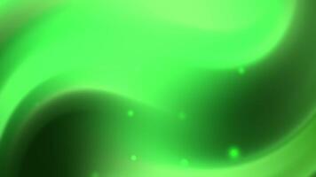 Green swirling abstract background with soft light spots suitable for presentations web design and artistic projects needing a vibrant backdrop video