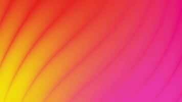 Colorful abstract background with smooth gradient curves in warm tones suitable for background video
