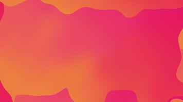 Modern abstract design featuring fluid shapes in pink and orange hues suitable for background video