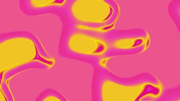 Pink and yellow abstract swirls create vibrant fluid patterns ideal for backgrounds packaging designs textiles and artistic projects video