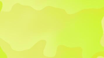 Soft yellow gradient background with flowing organic shapes and smooth texture suitable for background video