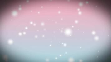 Soft pastel bokeh lights on gradient background video