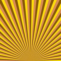 Geometric sunrise background design - colorful abstract illustration vector
