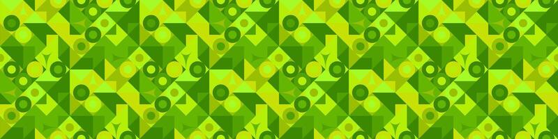 Lime green seamless diagonal mosaic pattern background design vector