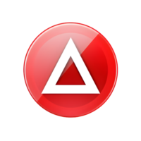 Transparent play button icon on a circular background digital media graphic design isolated view visual elements png