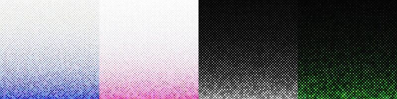 Geometric dot pattern collection vector