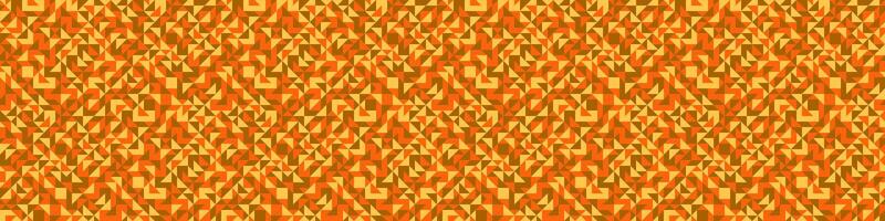 Multicolored horizontal seamless geometrical mosaic pattern background vector