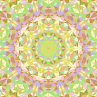 Polygonal geometrical dynamic circular pattern mosaic background vector