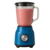 High resolution photorealistic blender for smoothies isolated object blue realistic design png