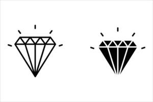 diamond icon design template simple and clean. vector