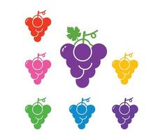 Creative and Eye-Catching Grapes Graphics for Unique Design Concepts vector