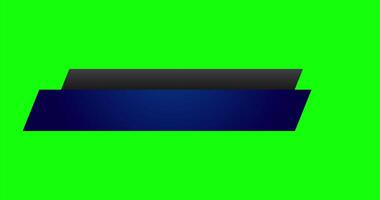 Futuristic design lower third banner animation. Broadcast news lower third banner template design. headline title. 4K animation, video