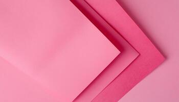 Pink Paper Sheets Textured Background photo