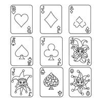 Detailed Playing Card Drawing Tutorial Learn Artistic Techniques for Realism vector