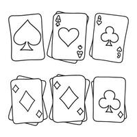 Stepwise Playing Card Art Learning Guide Mastering Illustration Techniques vector