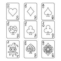 Creative Playing Card Illustration Guide for Mastering Artistic Techniques vector