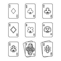 Illustrating Playing Cards Detailed Art Tutorial for Mastering Sketching Skills vector