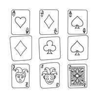 How to Sketch Ace and Jack Playing Cards Learn Detailed Art Steps for Perfection vector