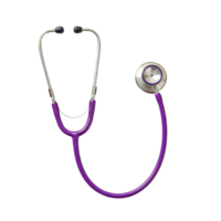 Stethoscope alone with a transparent setting png