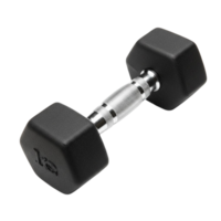 Transparent setting with an isolated dumbbell png
