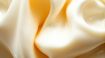 Creamy Beige Texture with Swirls and Highlights - Abstract Background photo