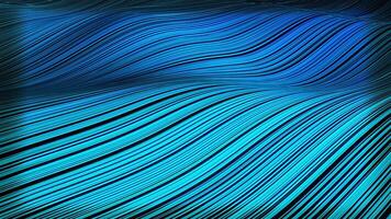 ciano ondas fundo vj ciclo dentro 4k video
