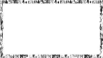 an animation of a black edge with a white background video