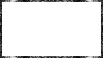animation of a black edge with white background video