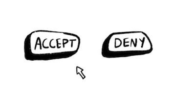 Accept deny - a simple way to manage your email video