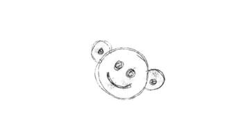 How to draw a smiley face video