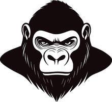 Step by Step Gorilla Artwork Guide Improve Shading and Texturing Techniques vector