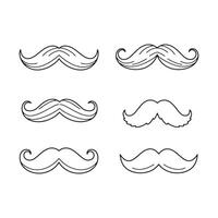 Creating Mustache Artwork Enhance Shading Techniques for Vibrant Illustrations vector