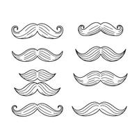 Perfecting Mustache Drawing Learn Art Skills for Crafting Stunning Illustrations vector