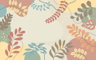 Autumn leaves abstract backgrounds for design vector