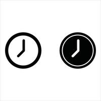 Calendar schedule date location time icon set vector