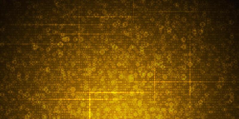 Gold bokeh background