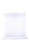 Crumpled white paper trash element isolated on transparent background png