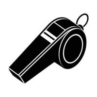 a whistle icon on a white background vector