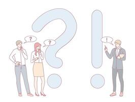 Navigating the Journey Between Confusion and Clarity in Communication is Essential for Progress vector
