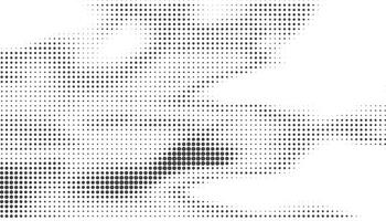 Minimalist Halftone Dots Background Template vector