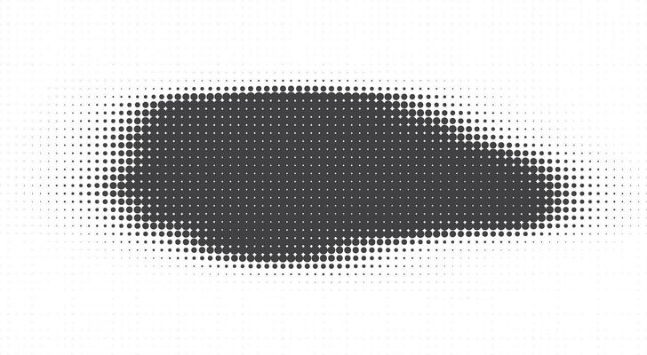 Halftone Dot Gradient Effect Background