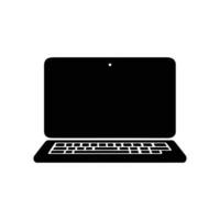 Portable Computer Device For Work Communication Entertainment And Education vector